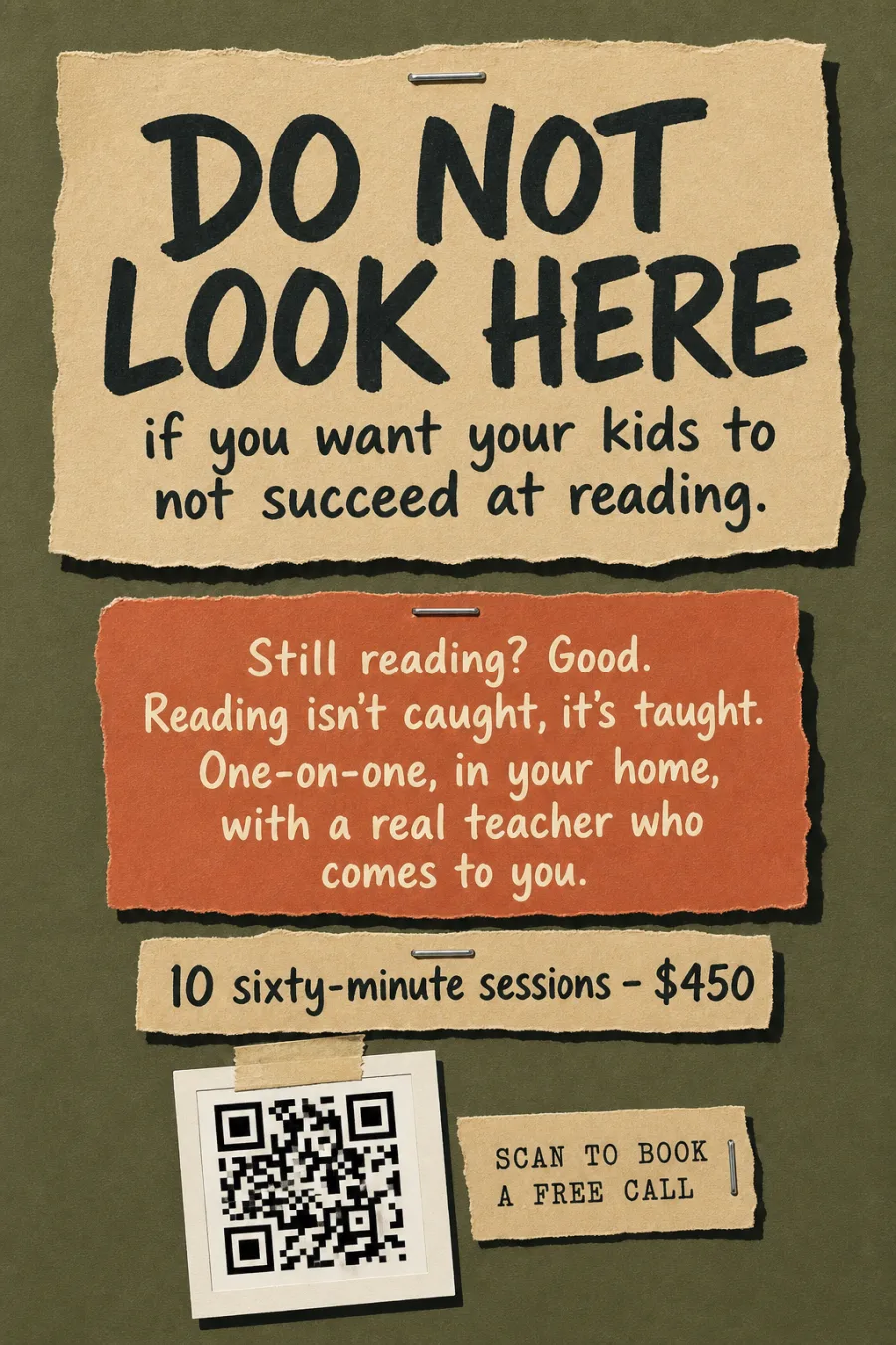 Beyond School Tutoring campaign poster
